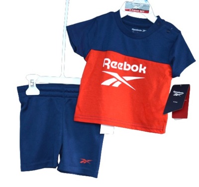 REEBOK NOWY KOMPLET 2PAK 3-6MIES 68CM