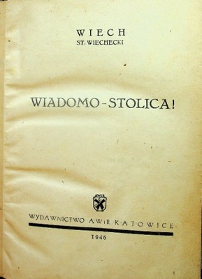 Wiadomo stolica 1946 r