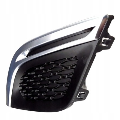 Volvo xc60 r-design передня ліва решітка бампер фото №1