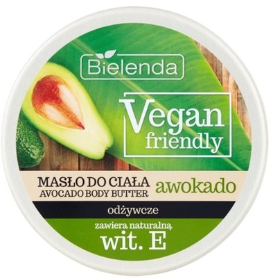 BIELENDA Vegan Friendly masło od ciała AWOKADO