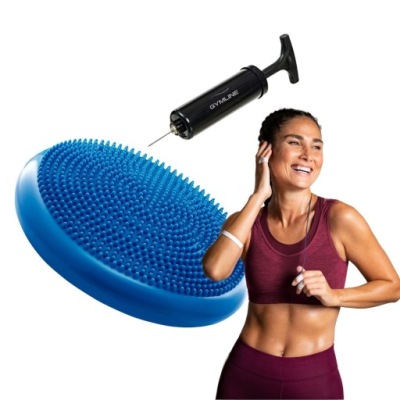 PODUSZKA SENSORYCZNA 33 CM JEŻYK NIEBIESKA