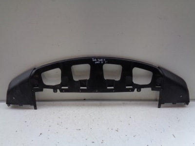 Накладка бампера передняя спойлер tesla model x фото №1