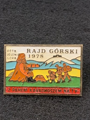 RAJD GÓRSKI JELENIA GÓRA 1978-KARKONOSZE