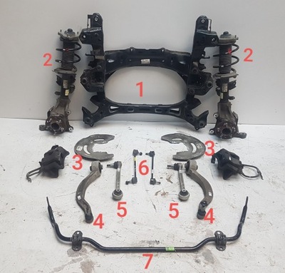 Поворотний кулак ступиця перед kia stinger gt 2.0 t-gdi 2wd фото №1