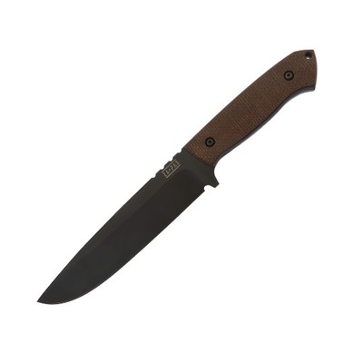 Nóż Za-Pas Expendable Brown Micarta, Black Cerakote NMV