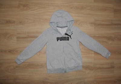 PUMA świetna bluza na suwak LOGO r. M