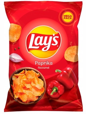 LAYS CHIPSY PAPRYKA 200G