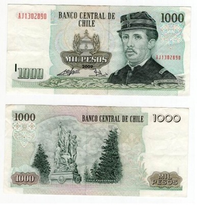 CHILE 2009 1000 PESOS
