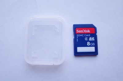 Karta pamięci SD HC C4 8 GB San Disk +Etui