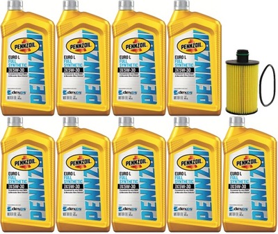 Pennzoil 5w30 + фильтр chrysler 300c 3,0 2011-2014 фото №1