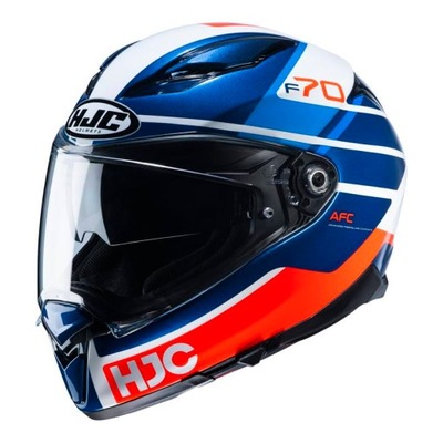 Kask HJC F70 TINO BLUE/WHITE/RED niebieski GRATISY