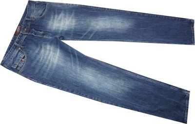 ALESSANDRO SALVARINI_W36 L34_SPODNIE jeans V538