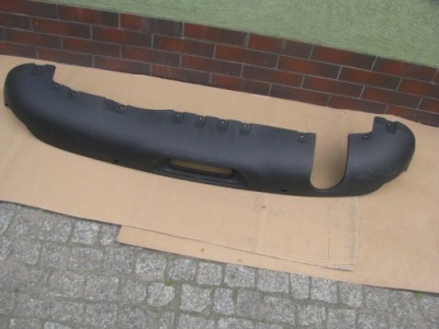 Mini one f55 спойлер бампера задняя заднего 7318826 фото №1