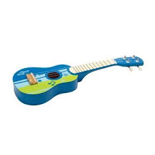 Hape Niebieska Gitara drewniana