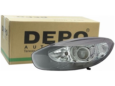 Лампа фара левый depo 551-1185lmlemn2 фото №1