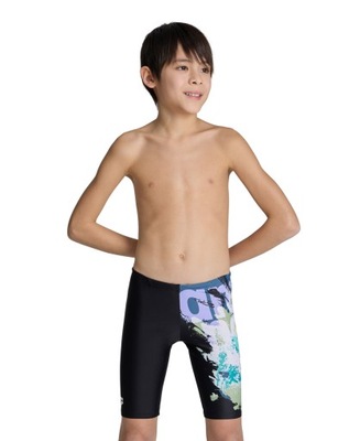 Chlapčenské plavky šortky jammery Arena Boy's Waves Breaking Swim 140
