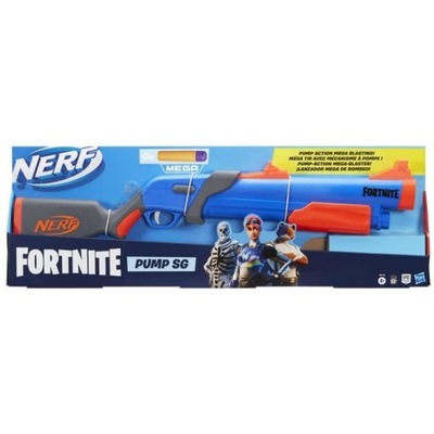 NERF FORTNITE PUMP SG WYRZUTNIA 4 STRZAŁKI F0318