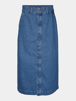 Spódnica jeansowa 10302007 Niebieski Regular Fit