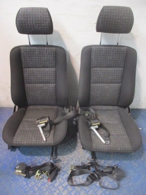 Mercedes w202 комплект сидений перед+ tył+pasy фото №1