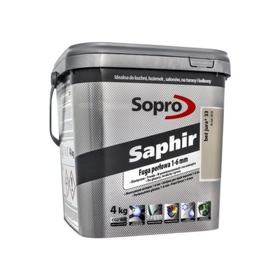 Fuga SAPHIR beż jura 33 4 kg SOPRO