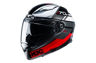 KASK HJC F70 TINO BLACK/WHITE/RED L