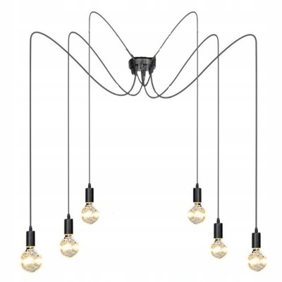 ŻYRANDOL LAMPA PAJĄK LOFT SPIDER 2 metry