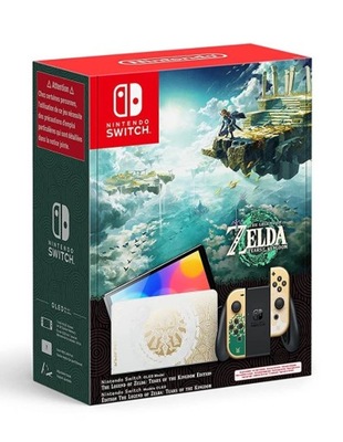 KONSOLA NINTENDO SWITCH OLED ZELDA TOTK EDITION