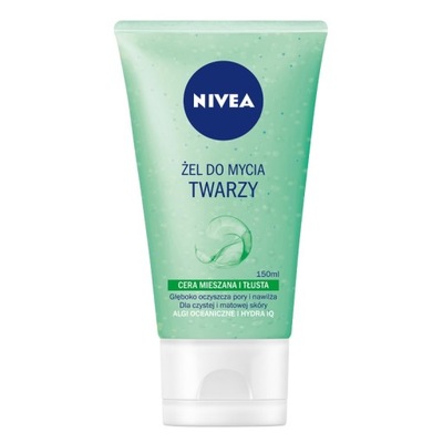 NIVEA żel do mycia twarzy mieszana/tłusta 150ml