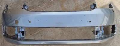 Бампер skoda rapid po liftingu lift lci 2016 na pdc na омыватель szary фото №1