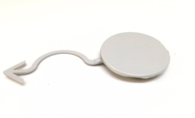 Заглушка фаркоп бампера перед seat leon 2006-2009 фото №1