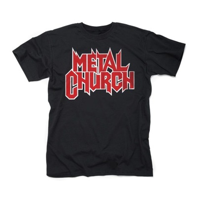 Koszulka z metalowym logo kościoła, XL