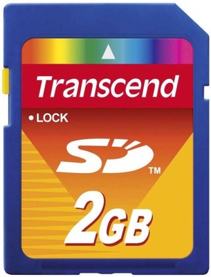 Karta pamięci SD Transcend 2 GB