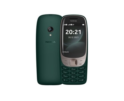 Nokia 6310 16 MB / 8 MB 2G zielony bez blokady Dual Sim