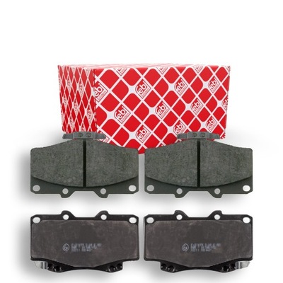 Гальмівні колодки гальмівні перед toyota 4 runner hilux 88-94 фото №1