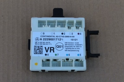 Модуль блок керування двері праве mercedes w217 coupe фото №1