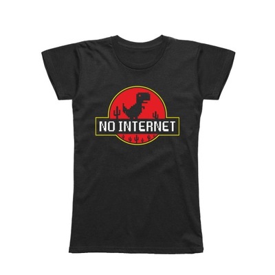 XL - KOSZULKA T-SHIRT NO INTERNET YOU ARE OFFLINE