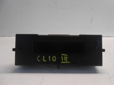 Приборная панель дисплей renault clio iii 8200307273 # фото №1