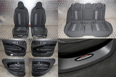 Mini f54 jcw clubman обивка сиденья заднее сиденье alcantara фото №1