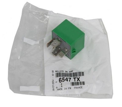 Реле вентилятора peugeot 6547tx оригинал фото №1