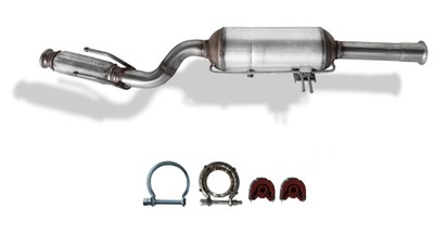 Lancia phedra 2.0 d 2006-2010 каталізатор + фільтр dpf fap фото №1