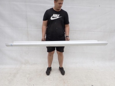 Audi a8 s8 d4 4h lift 15- молдинг поріг ліва фото №1