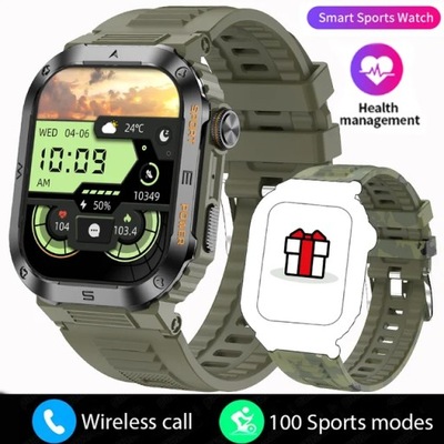 Wytrzymały Smartwatch na zewnątrz męski Smart