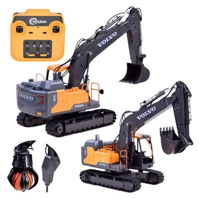 KOPARKA VOLVO 1:16 ZDALNIE STEROWANA NA PILOT