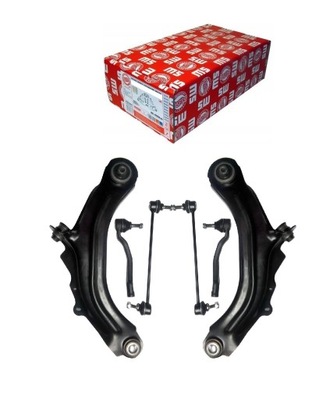 PALANCAS PARTE DELANTERA JUEGO RENAULT MEGANE II SCENIC II CONECTORES + BOCALES  