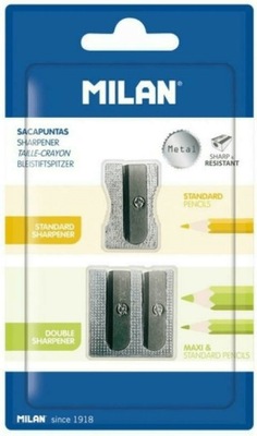 Temperówka aluminiowa pojedyncza i podwójna Milan