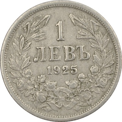 1.BUŁGARIA, BORYS III, 1 LEW 1925