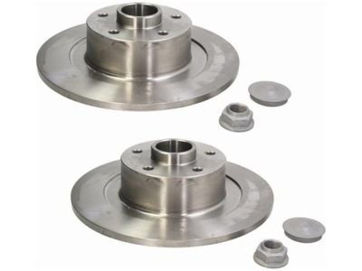 Гальмівні диски задня renault laguna iii 1.5-3.5 08-15 фото №1