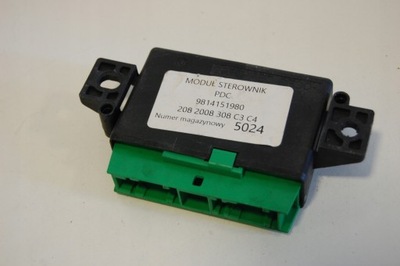 Peugeot 308 208 2008 c3 c4 модуль pdc фото №1