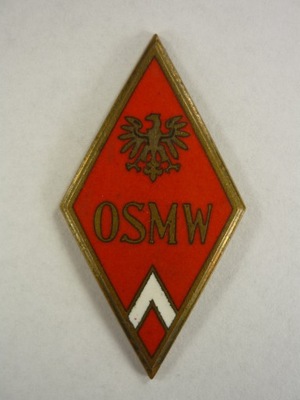 Odznaka - OSMW - Marynarka Wojenna - LWP