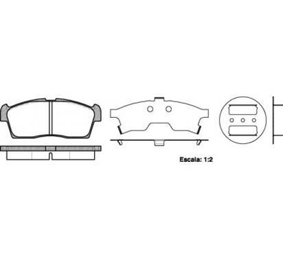 Roadhouse тормозные колодки тормозные citroen c-zero фото №1